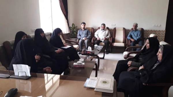 اولین جلسه شورای اداری مرکز خدیجه کبری (س)