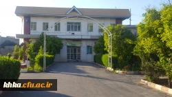 نمایی از محوطه سرای دانشجویی