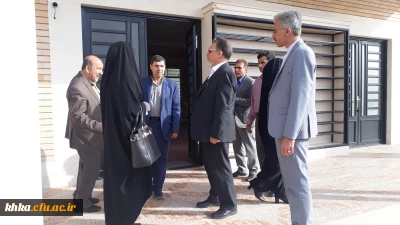 بازدید سرپرست محترم معاونت نظارت ، ارزیابی و تضمین کیفیت دانشگاه فرهنگیان جناب آقای دکتر کچوئیان از مرکز