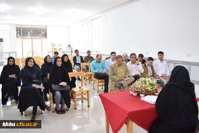 برگزاری جلسه شورای آموزشی و اساتید