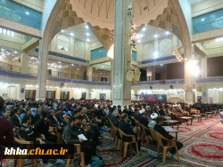 دیدار دانشجومعلمان با حجه الاسلام و المسلمین قرائتی رئیس محترم اقامه نماز 2