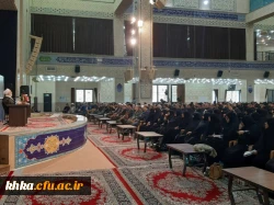 دیدار دانشجومعلمان با حجه الاسلام و المسلمین قرائتی رئیس محترم اقامه نماز 5