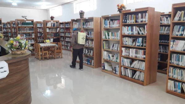 گزارش ضد عفونی ساختمان اداری و سرای دانشجویی/مرکز آموزش عالی خدیجه کبری (س) دزفول/اسفند ماه 98 6