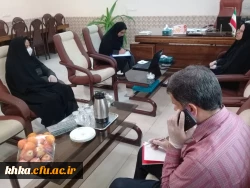 برگزاری جلسه هماهنگی در زمینه ارائه دروس به صورت مجازی در پی ایام تعطیلات اضطراری بدلیل شیوع کرونا 2