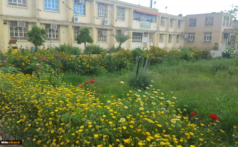 طبیعت زیبای مرکز آموزش عالی خدیجه کبری (س) دزفول