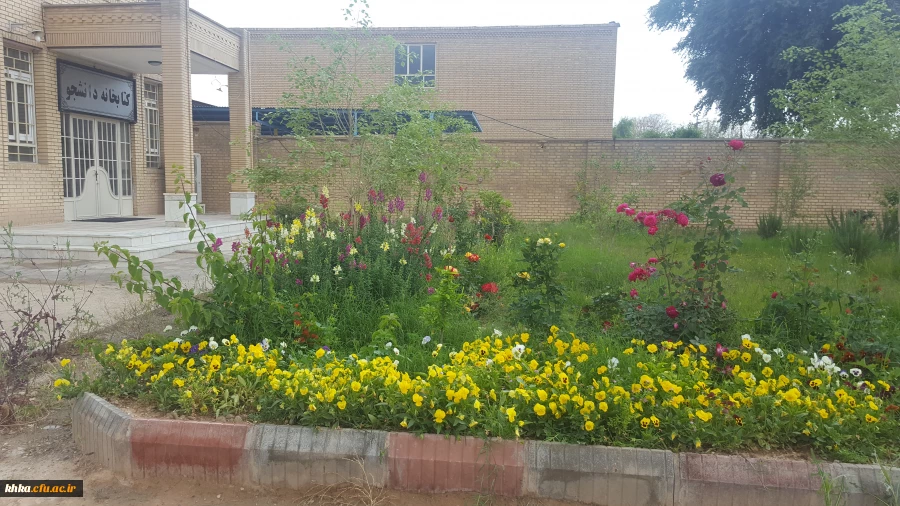 طبیعت زیبای مرکز آموزش عالی خدیجه کبری (س) دزفول