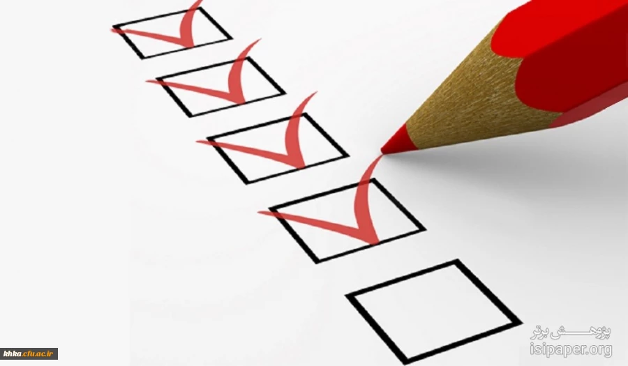 پرسشنامه ی ویژه ی دانشجویان جهت ارزیابی ارائه  آموزش های غیرحضوری در وضعیت همه گیری بیماری کووید 19 2