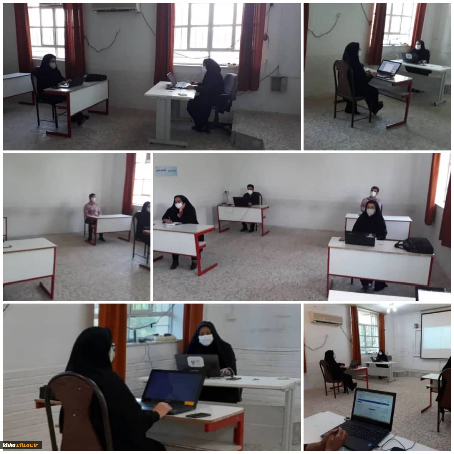 برگزاری جلسات آموزش پشتیبان جهت استفاده اساتید از سامانه یادگیری الکترونیکی (LMS) 2