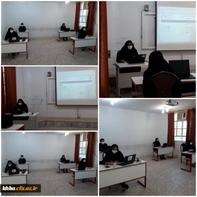 برگزاری دومین جلسه آموزش پشتیبان جهت استفاده اساتید از سامانه یادگیری الکترونیکی (LMS)