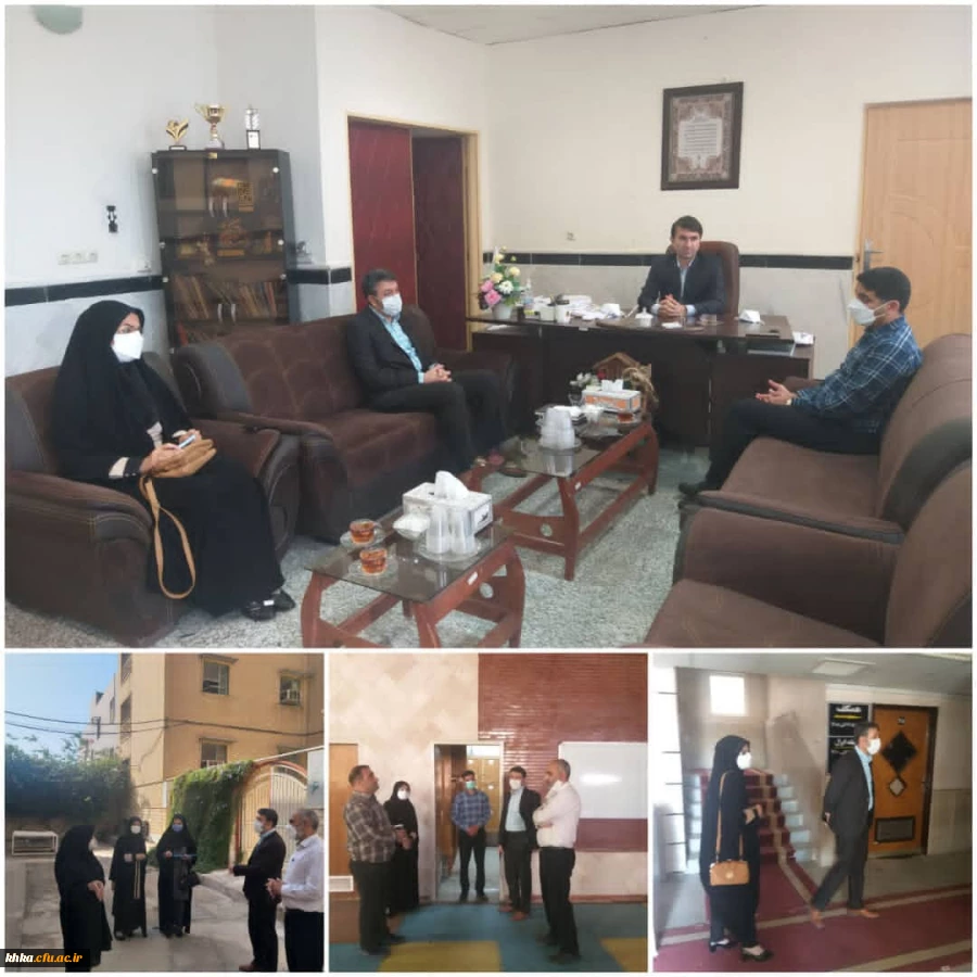 ملاقات سرپرست  محترم مرکز آمورش عالی حضرت خدیجه کبری (س) با ریاست محترم دانشگاه آزاد اسلامی واحد دزفول 2