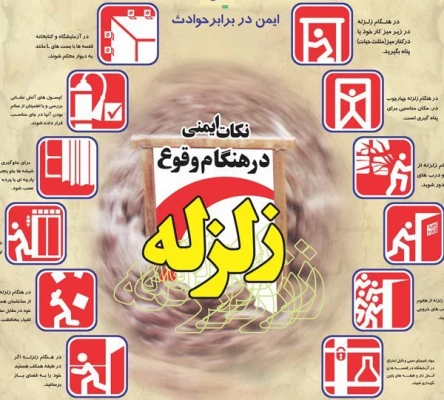 8 آذر روز مانور زلزله در مدارس 4