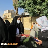 شرکت در مراسم بزرگداشت معلولان در مدرسه بوعلی شهرستان دزفول و بازدید مدرسه 2