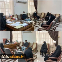  برگزاری جلسه با نیروهای خدمات مرکز آموزش عالی خدیجه کبری (س) دزفول 2