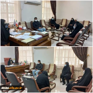  برگزاری جلسه با نیروهای خدمات مرکز آموزش عالی خدیجه کبری (س) دزفول