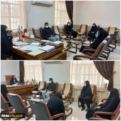  برگزاری جلسه با نیروهای خدمات مرکز آموزش عالی خدیجه کبری (س) دزفول