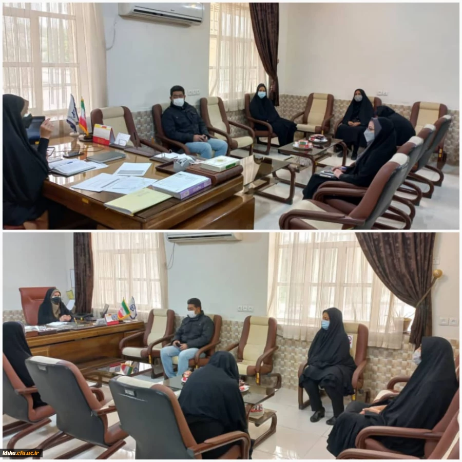  برگزاری جلسه با نیروهای خدمات مرکز آموزش عالی خدیجه کبری (س) دزفول 2