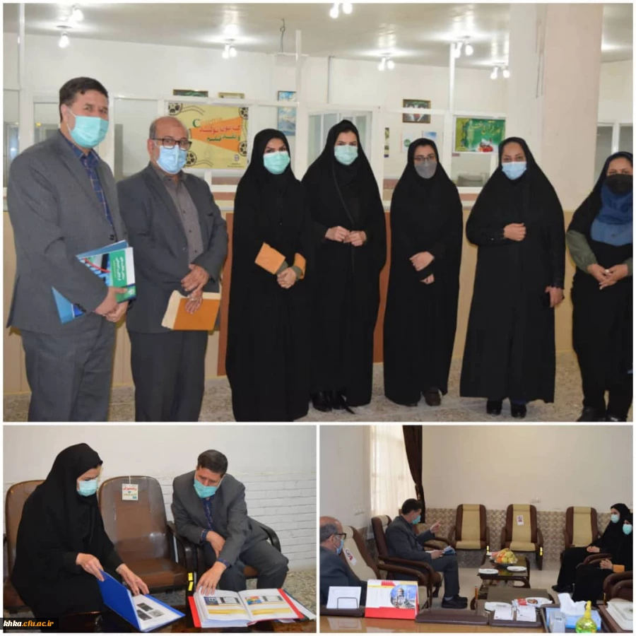 بازدید ناظر محترم سازمان مرکزی از استان خراسان رضوی از دانشگاه فرهنگیان حضرت خدیجه کبری (س) 2