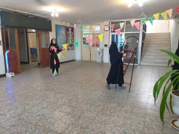 آماده سازی مجدد و عطرافشانی به مناسبت حلول ماه مبارک رمضان 2