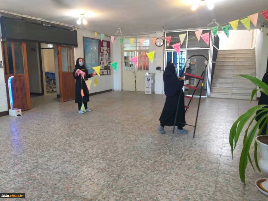 آماده سازی مجدد و عطرافشانی به مناسبت حلول ماه مبارک رمضان 2