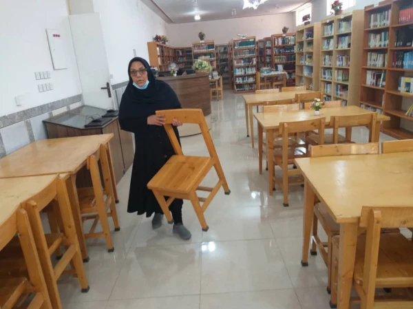 آماده سازی مجدد و عطرافشانی به مناسبت حلول ماه مبارک رمضان 4