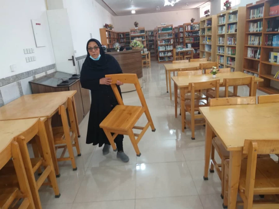 آماده سازی مجدد و عطرافشانی به مناسبت حلول ماه مبارک رمضان 4