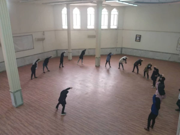 بازدید رئیس مرکز حضرت خدیجه کبری(س) دزفول از اولین کلاس های حضوری 2