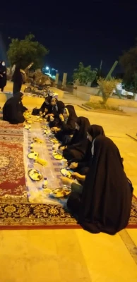 برگزاری مراسم ضیافت شهدا در واپسین روزهای ماه رمضان 2