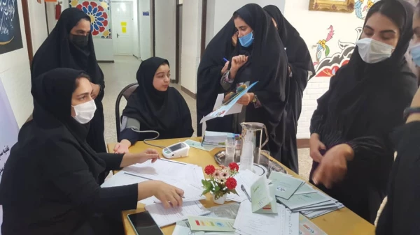 برگزاری پایگاه سلامت تغذیه سالم با همکاری گروه بهبود تغذیه ی معاونت محترم بهداشت دانشگاه علوم پزشکی شهرستان دزفول 2