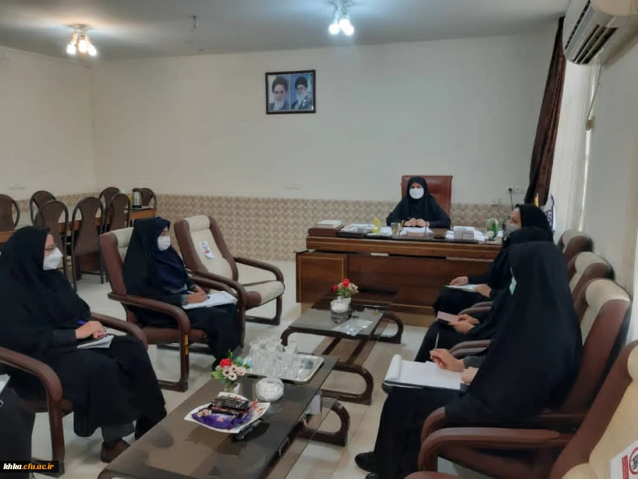 برگزاری جلسه هماهنگی آزمون های نیمسال دوم 2