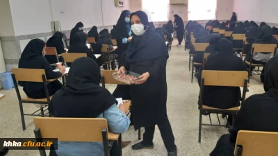 برگزاری اولین آزمون های حضوری  پایان نیمسال دوم تحصیلی سال ۱۴۰۱ دانشجومعلمان مرکز آموزش عالی حضرت خدیجه کبری(س)