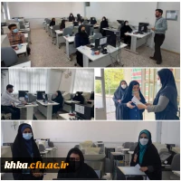 برگزاری سه روزه ی آزمون جامع ارزشیابی صلاحیت  های حرفه معلمی (اصلح) سری پنجم نیروهای مشمول قانون تعیین تکلیف وزارت آموزش و پرورش در مرکز آموزش عالی حضرت خدیجه کبری(س) دزفول  2