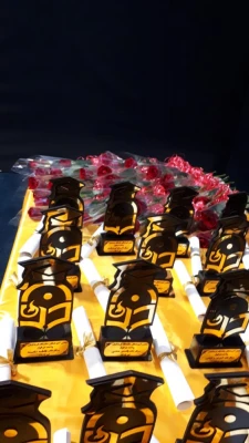 مراسم جشن دانش اموختگی دانشجومعلمان ورودی ۹۷ مرکز اموزش عالی حضرت خدیجه کبری(س) دزفول 2