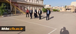 بازدید مدیر کل محترم نظارت ،ارزیابی به همراه مسئولین بلند پایه دانشگاه فرهنگیان از مرکز آموزش عالی حضرت خدیجه کبری (س) 2