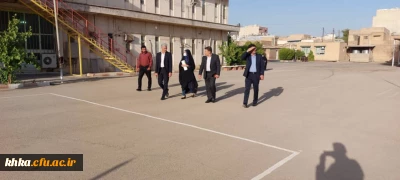 بازدید مدیر کل محترم نظارت ،ارزیابی به همراه مسئولین بلند پایه دانشگاه فرهنگیان از مرکز آموزش عالی حضرت خدیجه کبری (س)