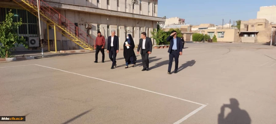 بازدید مدیر کل محترم نظارت ،ارزیابی به همراه مسئولین بلند پایه دانشگاه فرهنگیان از مرکز آموزش عالی حضرت خدیجه کبری (س) 2