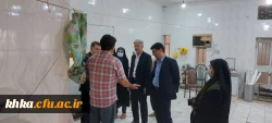 بازدید مدیر کل محترم نظارت ،ارزیابی به همراه مسئولین بلند پایه دانشگاه فرهنگیان از مرکز آموزش عالی حضرت خدیجه کبری (س) 2