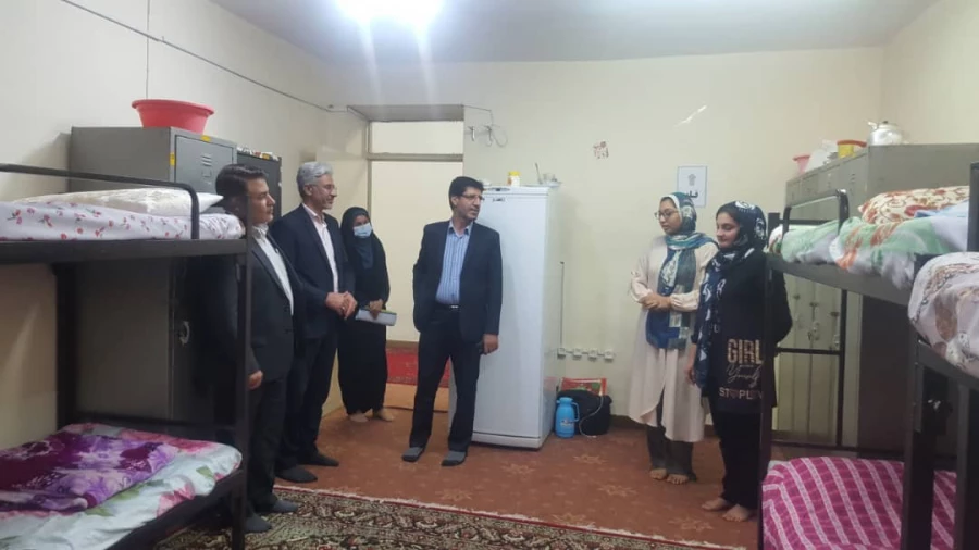 بازدید مدیر کل محترم نظارت ،ارزیابی به همراه مسئولین بلند پایه دانشگاه فرهنگیان از مرکز آموزش عالی حضرت خدیجه کبری (س) 2