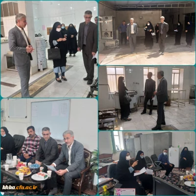 بازدید جناب آقای دکتر جرفی مدیر دانشگاه فرهنگیان استان خوزستان از  مرکز آموزش عالی حضرت خدیجه کبری(س) دزفول 