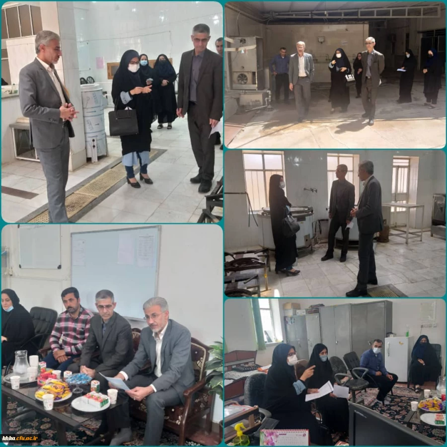 بازدید جناب آقای دکتر جرفی مدیر دانشگاه فرهنگیان استان خوزستان از  مرکز آموزش عالی حضرت خدیجه کبری(س) دزفول 

 2