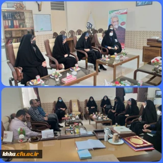 مراسم تکریم و معارفه فرمانده بسیج دانشجویی مرکز آموزش عالی خدیجه کبری دزفول 