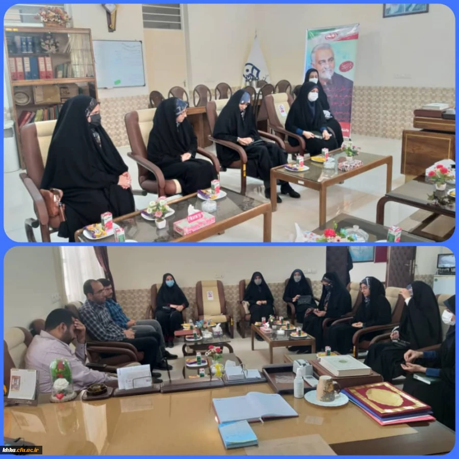 مراسم تکریم و معارفه فرمانده بسیج دانشجویی مرکز آموزش عالی خدیجه کبری دزفول  2