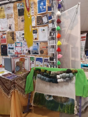 حضور پررنگ دانشجو معلمان مرکز آموزش عالی حضرت خدیجه کبری(س) دزفول در ششمین گردهمایی جشنواره رویش در استان تاریخی همدان 2