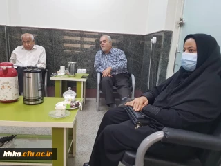 جلسه ارزیابی عملکرد دانشگاه فرهنگیان شمال خوزستان در ارائه درس آشنایی با علوم و معارف دفاع مقدس