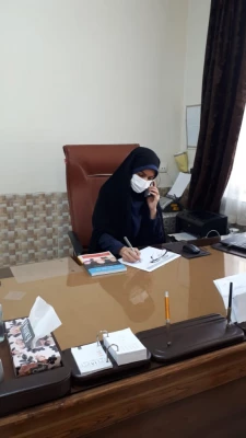 مصاحبه سرکار خانم دکتر پیری رئیس مرکز آموزش عالی حضرت خدیجه کبری (س) با  کانال های خبری  و رادیو دزفول 2