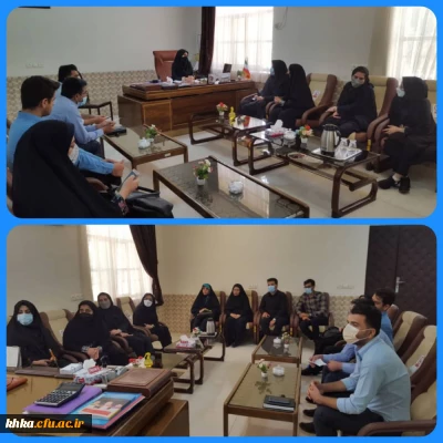 برگزاری نشست صمیمانه رئیس مرکز حضرت خدیجه کبری (س) با نمایندگان رشته های مختلف مهارات آموزان