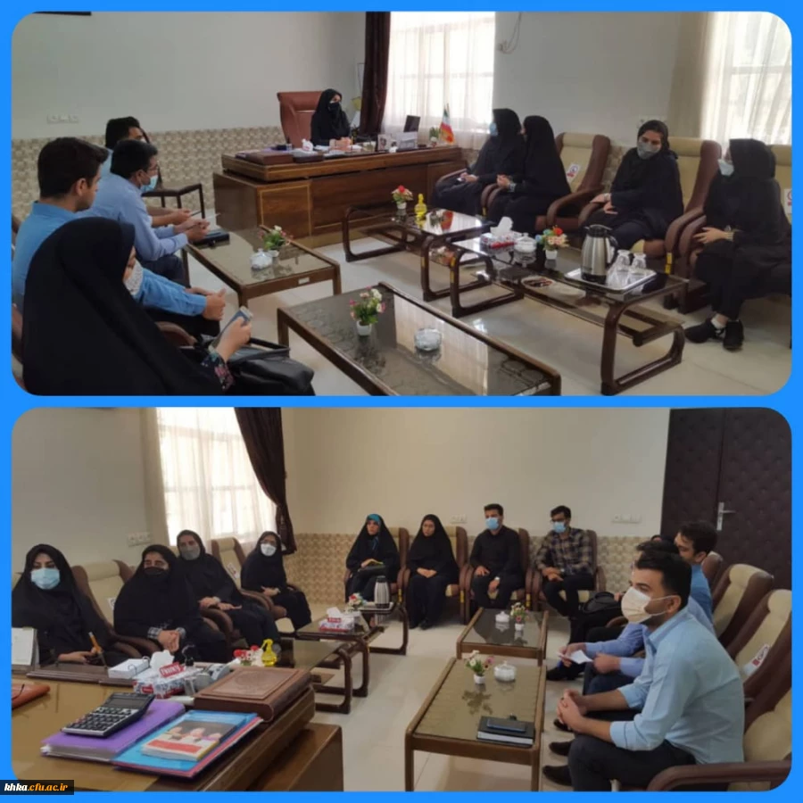 برگزاری نشست صمیمانه رئیس مرکز حضرت خدیجه کبرب (س) با نمایندگان رشته های مختلف مهارات آموزان 2