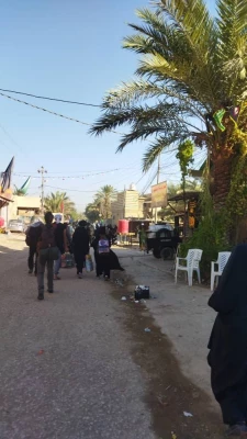 گرامیداشت یاد شهدا در سفر معنوی پیاده روی  اربعین  2