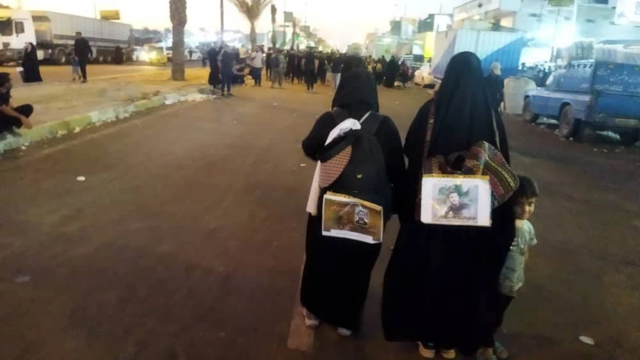 گرامیداشت یاد شهدا در سفر معنوی پیاده روی  اربعین  2