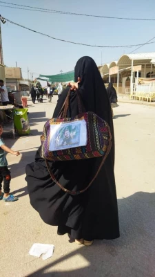 گرامیداشت یاد شهدا در سفر معنوی پیاده روی  اربعین  2