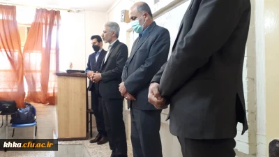 بازدید جناب آقای جرفی از  شروع کلاسهای حضوری  در دانشگاه فرهنگیان حضرت خدیجه کبری (س)